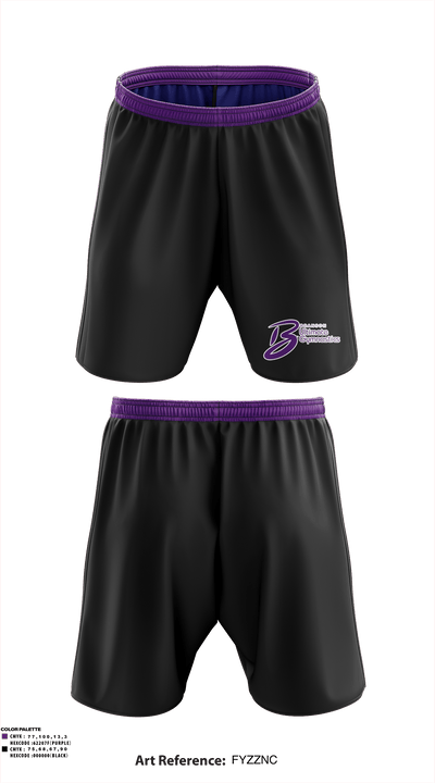 Branson Ultimate Gymnastics 57002260 Athletic Shorts With Pockets - 41