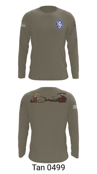 Long Sleeve Performance Shirt, 1-194 C Co, National Guard, Teamtime, Team time, sublimation, custom sports apparel, team uniforms, spirit wear, spiritwear, sports uniforms, custom shirts, team store, custom team store, fundraiser sports, apparel fundraiser