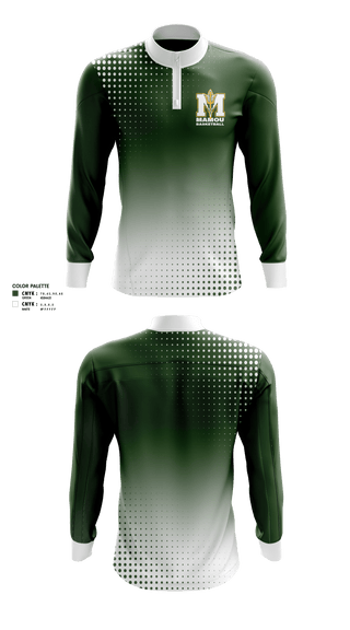 Quarter Zip Jacket, Mamou High School Basketball, Women's Basketball, Teamtime, Team time, sublimation, custom sports apparel, team uniforms, spirit wear, spiritwear, sports uniforms, custom shirts, team store, custom team store, fundraiser sports, apparel fundraiser
