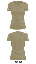SWCC 76640642 Women's Short Sleeve V-neck Shirt - 84