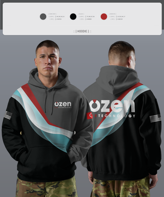 Hoodie, Ozen Air Technology, , Teamtime, Team time, sublimation, custom sports apparel, team uniforms, spirit wear, spiritwear, sports uniforms, custom shirts, team store, custom team store, fundraiser sports, apparel fundraiser