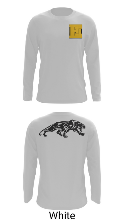 Euclid High School Cheer 49423458 Long Sleeve Performance Shirt - 7