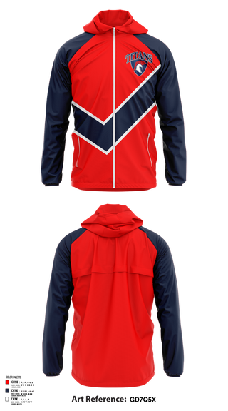 Windbreaker, Bettye Myers Middle School, Spirit Store, Teamtime, Team time, sublimation, custom sports apparel, team uniforms, spirit wear, spiritwear, sports uniforms, custom shirts, team store, custom team store, fundraiser sports, apparel fundraiser
