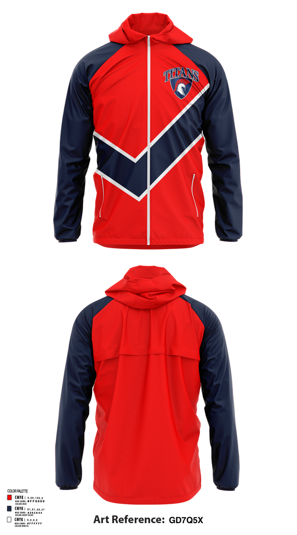 Windbreaker, Bettye Myers Middle School, Spirit Store, Teamtime, Team time, sublimation, custom sports apparel, team uniforms, spirit wear, spiritwear, sports uniforms, custom shirts, team store, custom team store, fundraiser sports, apparel fundraiser