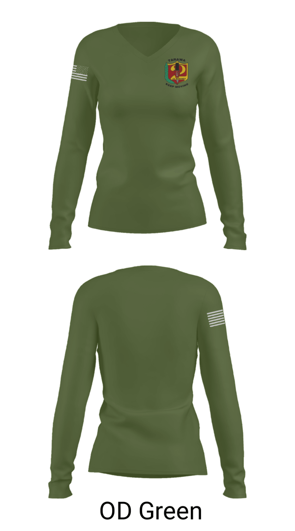 Women's Long Sleeve Vneck Shirt, 2nd Reg, , Teamtime, Team time, sublimation, custom sports apparel, team uniforms, spirit wear, spiritwear, sports uniforms, custom shirts, team store, custom team store, fundraiser sports, apparel fundraiser