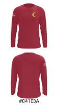 Ontario High School Tennis 67687058 Long Sleeve Performance Shirt - 18