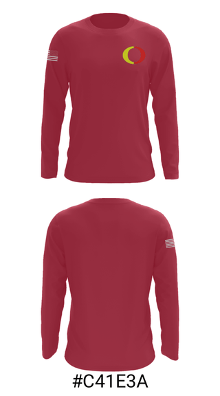 Long Sleeve Performance Shirt, Ontario High School Tennis, Tennis, Teamtime, Team time, sublimation, custom sports apparel, team uniforms, spirit wear, spiritwear, sports uniforms, custom shirts, team store, custom team store, fundraiser sports, apparel fundraiser