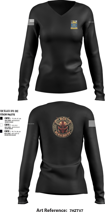 Army 36078746 Women's Long Sleeve V-neck Shirt - 3