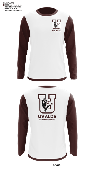 Long Sleeve Performance Shirt, Uvalde sports medicine, , Teamtime, Team time, sublimation, custom sports apparel, team uniforms, spirit wear, spiritwear, sports uniforms, custom shirts, team store, custom team store, fundraiser sports, apparel fundraiser