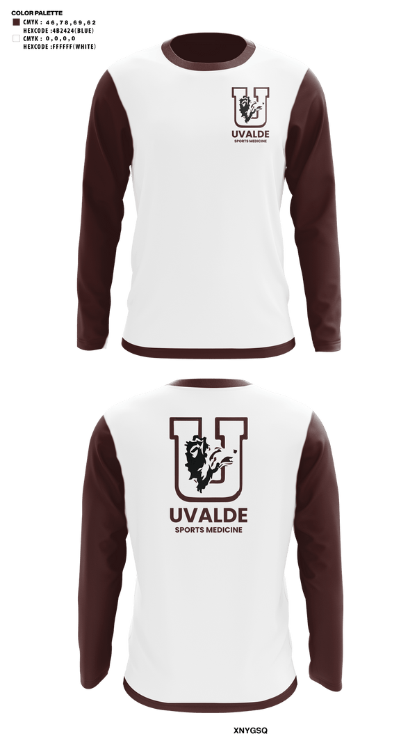 Long Sleeve Performance Shirt, Uvalde sports medicine, , Teamtime, Team time, sublimation, custom sports apparel, team uniforms, spirit wear, spiritwear, sports uniforms, custom shirts, team store, custom team store, fundraiser sports, apparel fundraiser