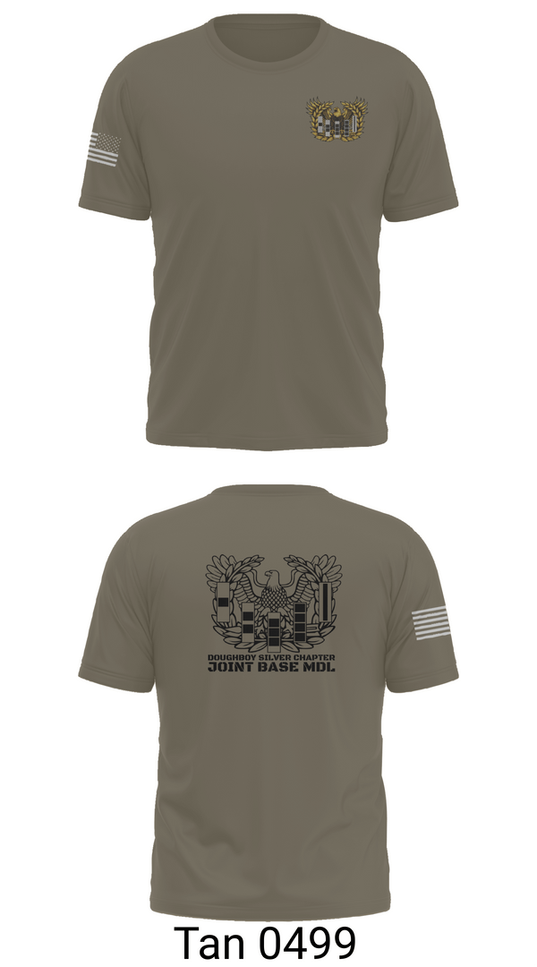 Short Sleeve Performance Shirt, Doughboy Silver Chapter, National Guard, Teamtime, Team time, sublimation, custom sports apparel, team uniforms, spirit wear, spiritwear, sports uniforms, custom shirts, team store, custom team store, fundraiser sports, apparel fundraiser