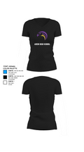 Aiken High School 45684416 Women's Short Sleeve V-neck Shirt - 37