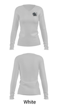 Centralia High School Wrestling 30669700 Women's Long Sleeve V-neck Shirt -1 16