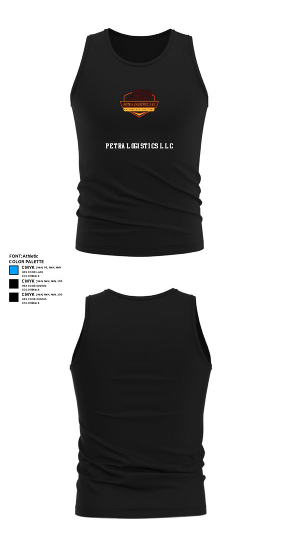 Tank Top, Petra logistics llc, , Teamtime, Team time, sublimation, custom sports apparel, team uniforms, spirit wear, spiritwear, sports uniforms, custom shirts, team store, custom team store, fundraiser sports, apparel fundraiser
