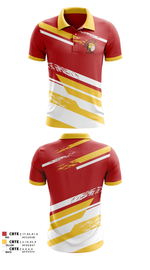 Short Sleeve Performance Polo, Titans, Golf, Teamtime, Team time, sublimation, custom sports apparel, team uniforms, spirit wear, spiritwear, sports uniforms, custom shirts, team store, custom team store, fundraiser sports, apparel fundraiser