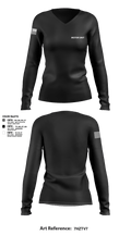 MOTOR UNIT 94657470 Women's Long Sleeve V-neck Shirt - 3