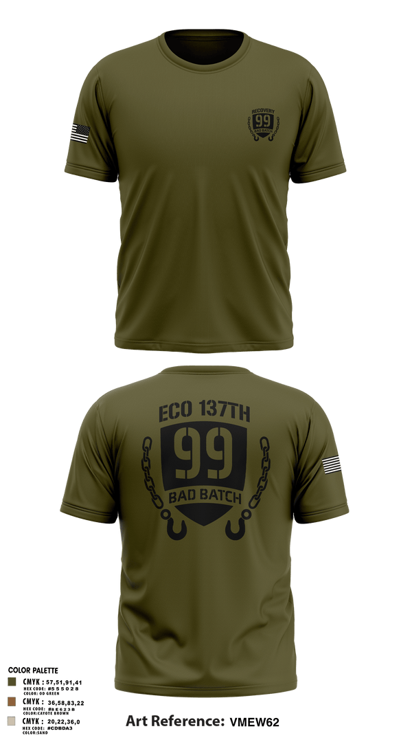 Old School Cotton Feel Shirt, 137th Echo Company1-137th AV E co, National Guard, Teamtime, Team time, sublimation, custom sports apparel, team uniforms, spirit wear, spiritwear, sports uniforms, custom shirts, team store, custom team store, fundraiser sports, apparel fundraiser
