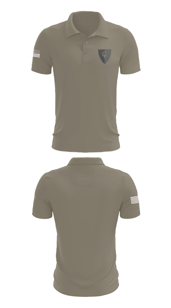 Short Sleeve Performance Polo, 38th Infantry Division, , Teamtime, Team time, sublimation, custom sports apparel, team uniforms, spirit wear, spiritwear, sports uniforms, custom shirts, team store, custom team store, fundraiser sports, apparel fundraiser
