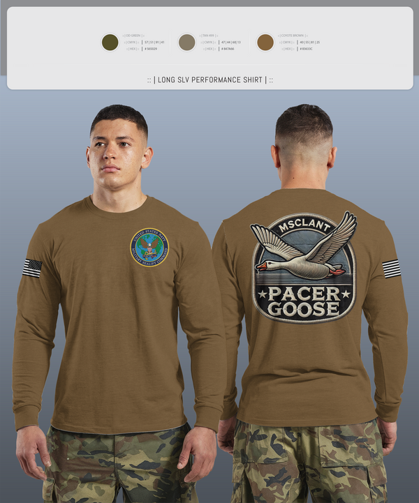 Long Sleeve Performance Shirt, MILITARY SEALIFT COMMAND ATLANTIC, , Teamtime, Team time, sublimation, custom sports apparel, team uniforms, spirit wear, spiritwear, sports uniforms, custom shirts, team store, custom team store, fundraiser sports, apparel fundraiser