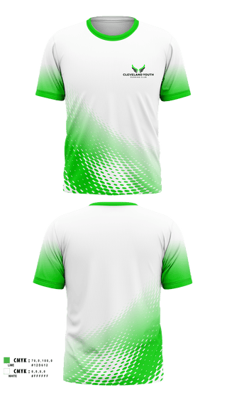 Short Sleeve Performance Shirt, Cleveland Youth Running Club, Cross Country, Teamtime, Team time, sublimation, custom sports apparel, team uniforms, spirit wear, spiritwear, sports uniforms, custom shirts, team store, custom team store, fundraiser sports, apparel fundraiser
