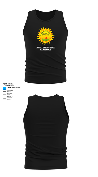 Tank Top, Double Springs Lawn Maintenance, , Teamtime, Team time, sublimation, custom sports apparel, team uniforms, spirit wear, spiritwear, sports uniforms, custom shirts, team store, custom team store, fundraiser sports, apparel fundraiser