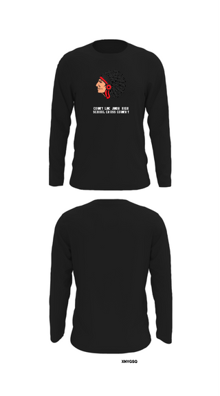 Long Sleeve Performance Shirt, County Line Junior High School Cross Country, Cross Country, Teamtime, Team time, sublimation, custom sports apparel, team uniforms, spirit wear, spiritwear, sports uniforms, custom shirts, team store, custom team store, fundraiser sports, apparel fundraiser