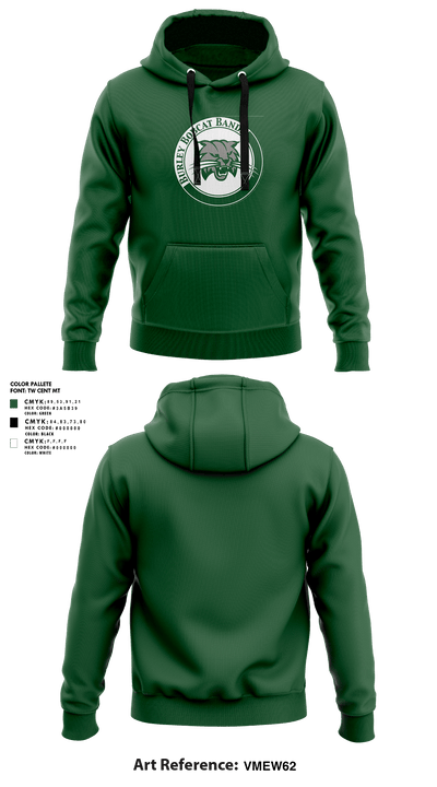 Burley High School Band 49508417 Hoodie - 1 (2)