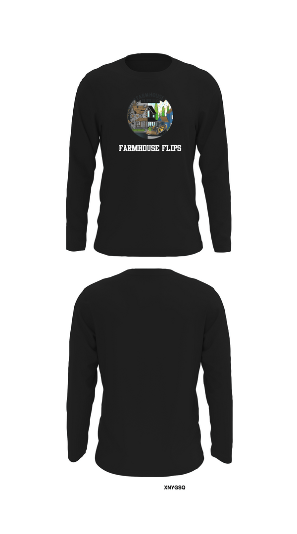 Long Sleeve Performance Shirt, Farmhouse flips, , Teamtime, Team time, sublimation, custom sports apparel, team uniforms, spirit wear, spiritwear, sports uniforms, custom shirts, team store, custom team store, fundraiser sports, apparel fundraiser
