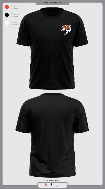 Orangeville Bengals 24566485 Short Sleeve Performance Shirt - 3