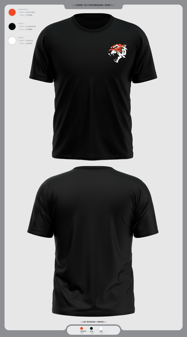 Short Sleeve Performance Shirt, Orangeville Bengals, Baseball, Teamtime, Team time, sublimation, custom sports apparel, team uniforms, spirit wear, spiritwear, sports uniforms, custom shirts, team store, custom team store, fundraiser sports, apparel fundraiser
