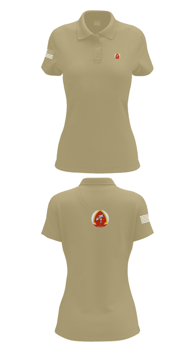 Animal 60’s 54802891 Women's Short Sleeve Performance Polo  - 95