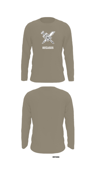 Long Sleeve Performance Shirt, 82EASOS, Air Force, Teamtime, Team time, sublimation, custom sports apparel, team uniforms, spirit wear, spiritwear, sports uniforms, custom shirts, team store, custom team store, fundraiser sports, apparel fundraiser