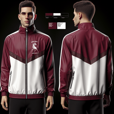 Bovina High School Football 56089228 Windbreaker - 2