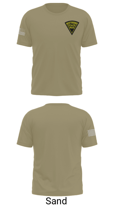 West Virginia State Police 52894228 Short Sleeve Performance Shirt - 91