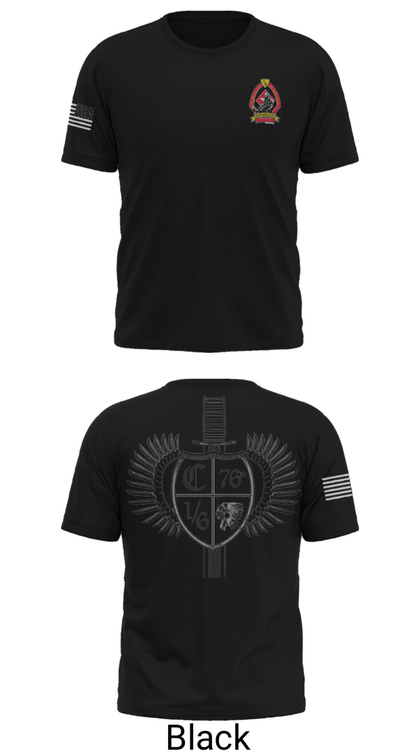 Short Sleeve Performance Shirt, 1/6 Charlie company, , Teamtime, Team time, sublimation, custom sports apparel, team uniforms, spirit wear, spiritwear, sports uniforms, custom shirts, team store, custom team store, fundraiser sports, apparel fundraiser