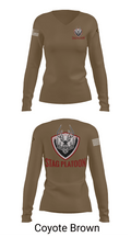 Eagle troop 2/2 62182830 Women's Long Sleeve V-neck Shirt - 17