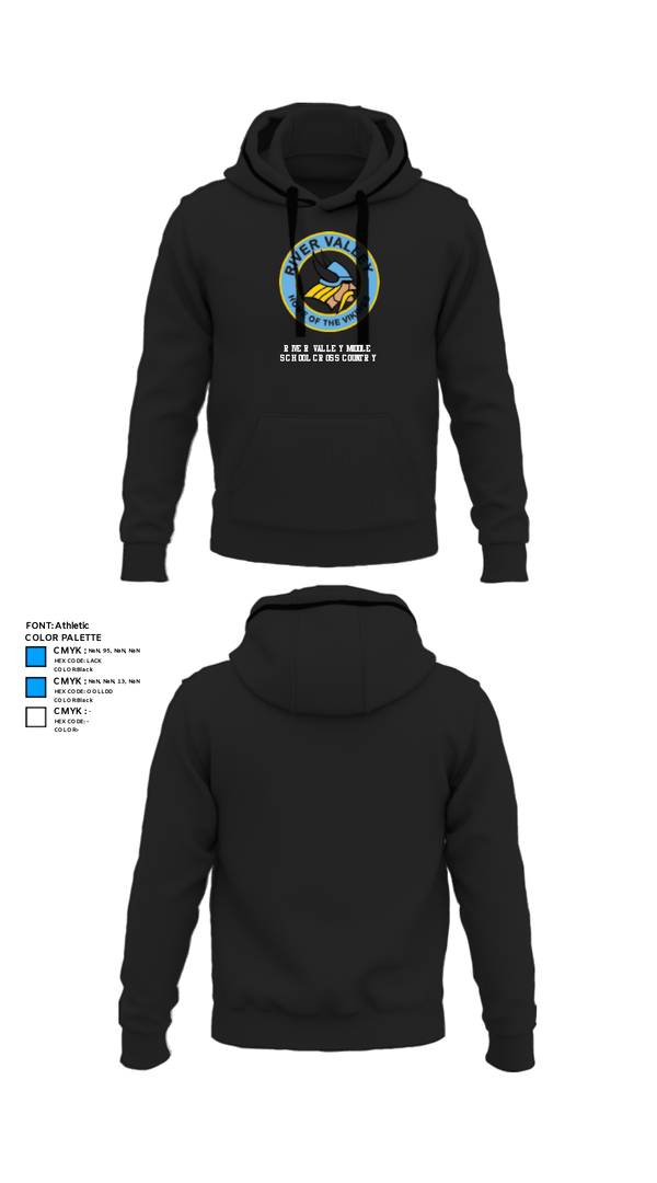 Hoodie, River Valley Middle School Cross Country, Cross Country, Teamtime, Team time, sublimation, custom sports apparel, team uniforms, spirit wear, spiritwear, sports uniforms, custom shirts, team store, custom team store, fundraiser sports, apparel fundraiser