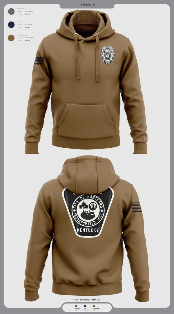 Hoodie, Hartford Police Department, Police, Teamtime, Team time, sublimation, custom sports apparel, team uniforms, spirit wear, spiritwear, sports uniforms, custom shirts, team store, custom team store, fundraiser sports, apparel fundraiser
