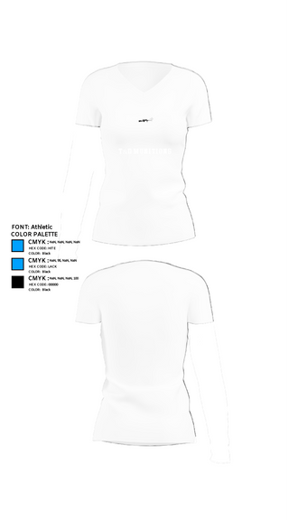 Womens Short Sleeve Vneck Shirt, T&D Munitions, , Teamtime, Team time, sublimation, custom sports apparel, team uniforms, spirit wear, spiritwear, sports uniforms, custom shirts, team store, custom team store, fundraiser sports, apparel fundraiser