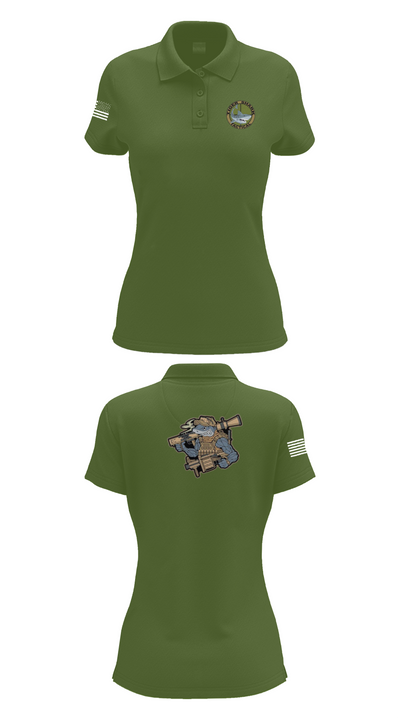Wilmington Tiger Shark 19373018 Women's Short Sleeve Performance Polo  - 55