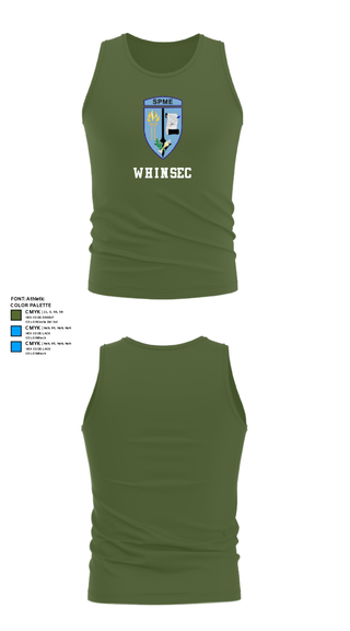Tank Top, WHINSEC, Army, Teamtime, Team time, sublimation, custom sports apparel, team uniforms, spirit wear, spiritwear, sports uniforms, custom shirts, team store, custom team store, fundraiser sports, apparel fundraiser