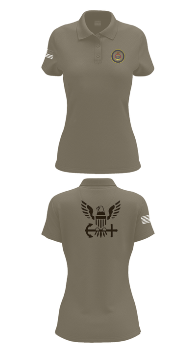 Chaplain Corp 11423583 Women's Short Sleeve Performance Polo  - 71