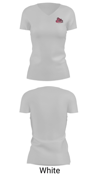 Women's Short Sleeve Vneck Shirt, Archer High School Tennis, Tennis, Teamtime, Team time, sublimation, custom sports apparel, team uniforms, spirit wear, spiritwear, sports uniforms, custom shirts, team store, custom team store, fundraiser sports, apparel fundraiser