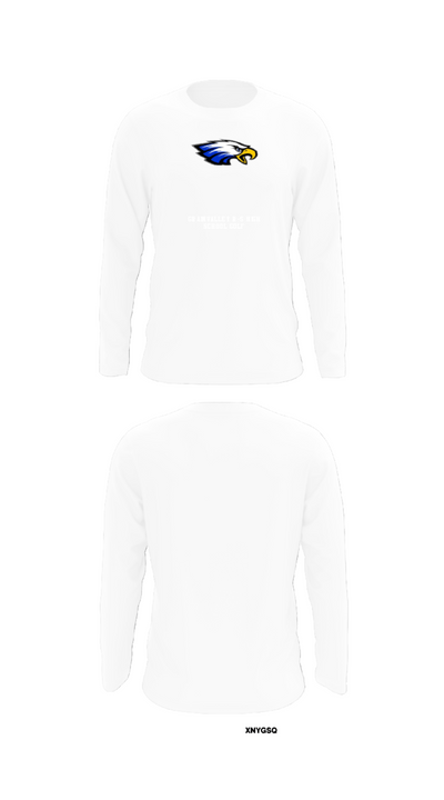 Grain Valley R-5 High School Golf 92827098 Long Sleeve Performance Shirt - 8