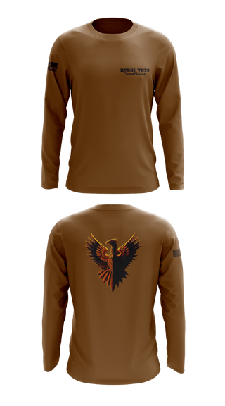Long Sleeve Performance Shirt, RebelVetsCreations, Army, Teamtime, Team time, sublimation, custom sports apparel, team uniforms, spirit wear, spiritwear, sports uniforms, custom shirts, team store, custom team store, fundraiser sports, apparel fundraiser