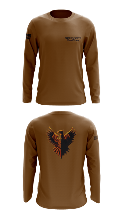 RebelVetsCreations 75786324 Long Sleeve Performance Shirt - 2