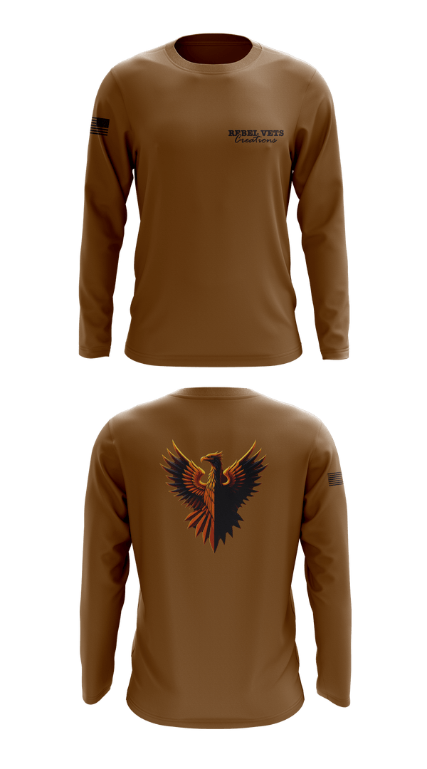 Long Sleeve Performance Shirt, RebelVetsCreations, Army, Teamtime, Team time, sublimation, custom sports apparel, team uniforms, spirit wear, spiritwear, sports uniforms, custom shirts, team store, custom team store, fundraiser sports, apparel fundraiser