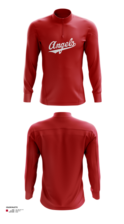 IWV Youth Baseball 93154147 Quarter Zip Jacket - 112