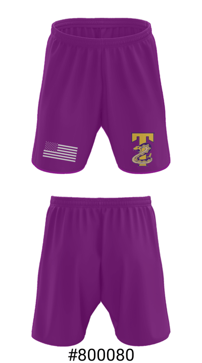 Tucumcari High School Softball 19476025 Athletic Shorts With Pockets - 15