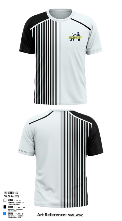 Testimony Fitness 71504871 Short Sleeve Performance Shirt - 42